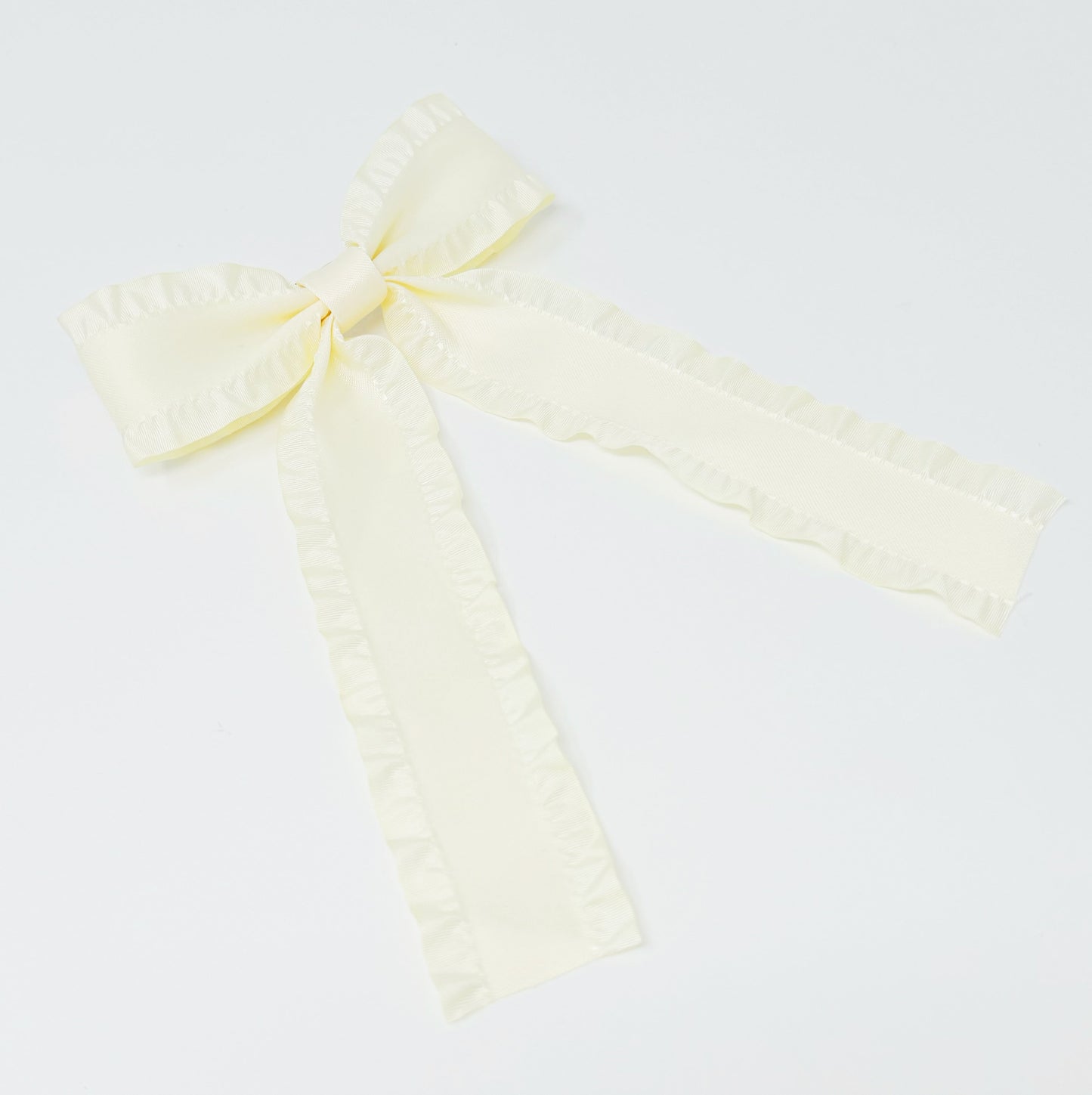 Love Game Frill Bow Hair Clip